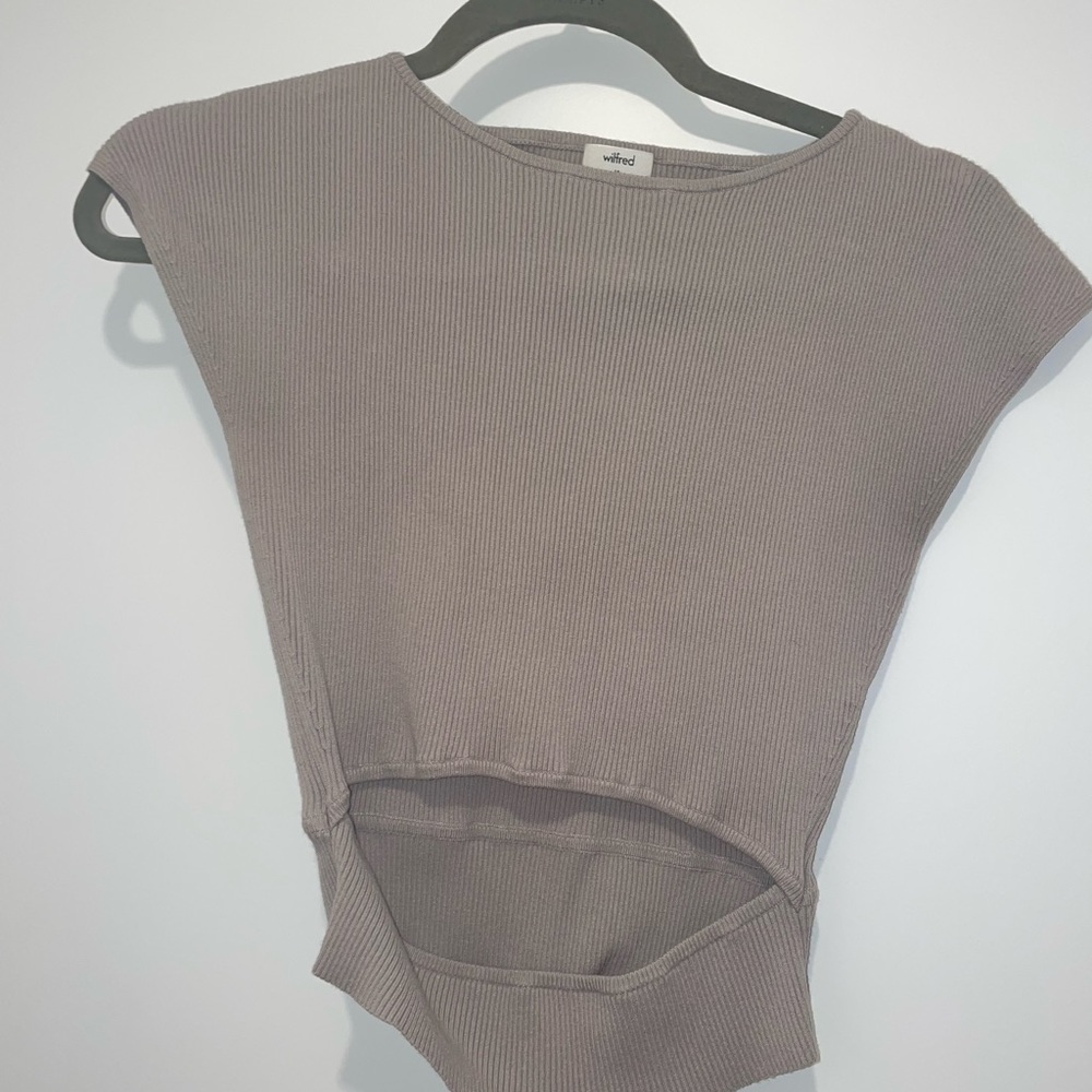Wilfred Knit cut out top